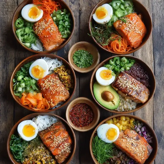 Salmon Bowls