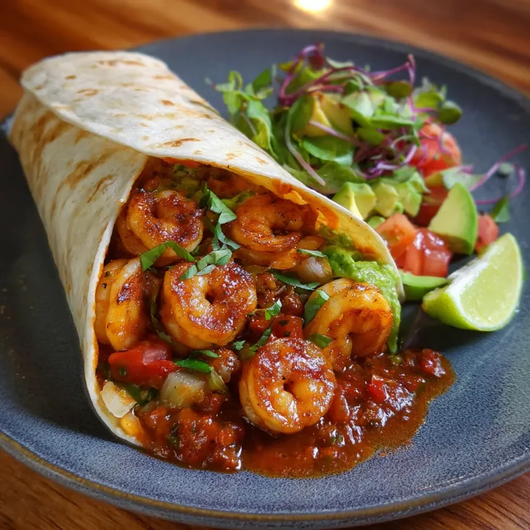 Shrimp Burrito Recipe | Easy and Flavorful Homemade Shrimp Burrito Guide