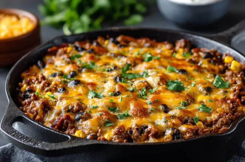 Mexican Casserole with Beef Recipe | Easy, Delicious, and Hearty Meal