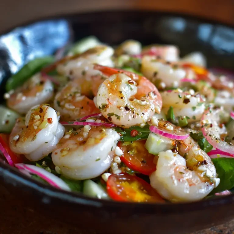 Shrimp salad easy and fresh recipe for a flavorful and healthy meal