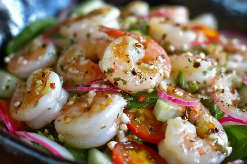 Shrimp salad easy and fresh recipe for a flavorful and healthy meal