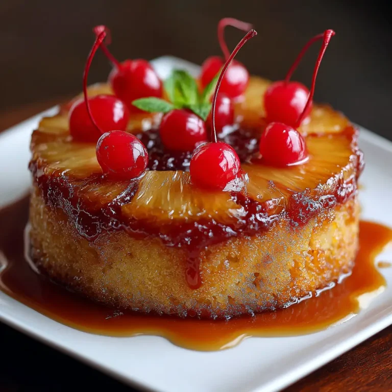 Pineapple Upside Down Cake with Box Cake Recipe: Easy and Delicious