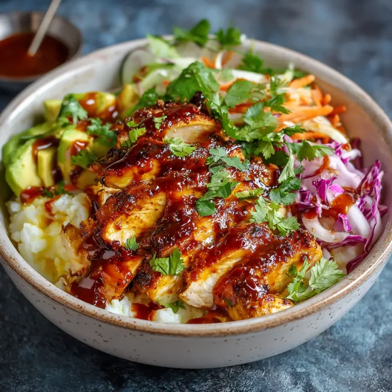 BBQ Chicken Bowls Recipe | Easy, Flavorful, and Healthy Meal