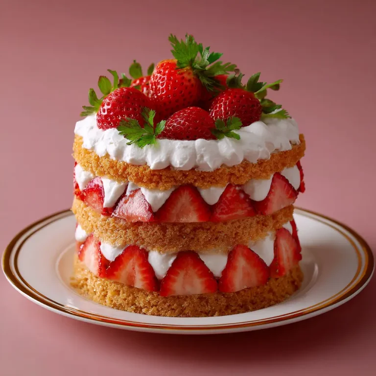 Strawberry Shortcake Recipe: Easy Homemade Dessert with Fresh Strawberries