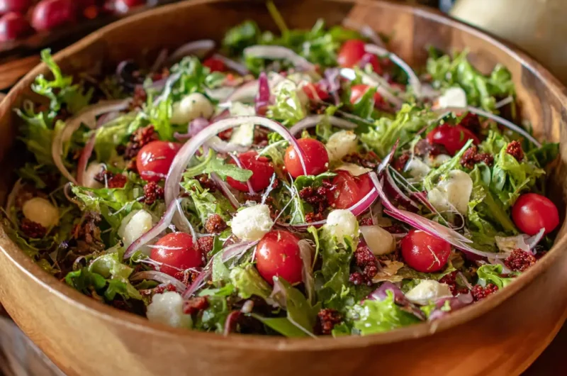 Salad for a crowd easy fresh recipe that impresses every guest