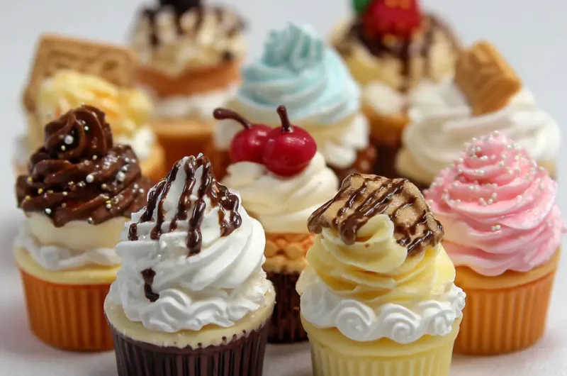 Mini Cupcakes Recipe | Easy Homemade Bite Sized Cupcakes