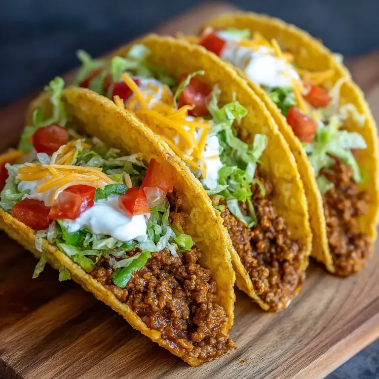 Ground Beef Tacos Recipe | Easy and Delicious Homemade Tacos