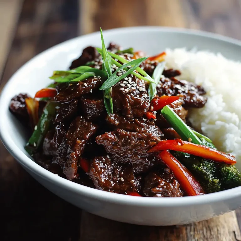 Mongolian Beef Recipe Easy Homemade Cooking Guide