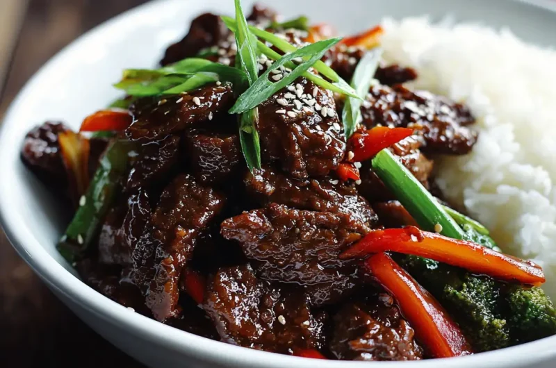 Mongolian Beef Recipe Easy Homemade Cooking Guide