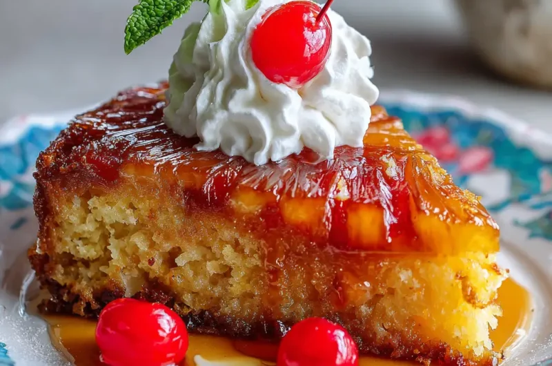 Pineapple Upside Down Cake Recipe – Easy Homemade Dessert Guide