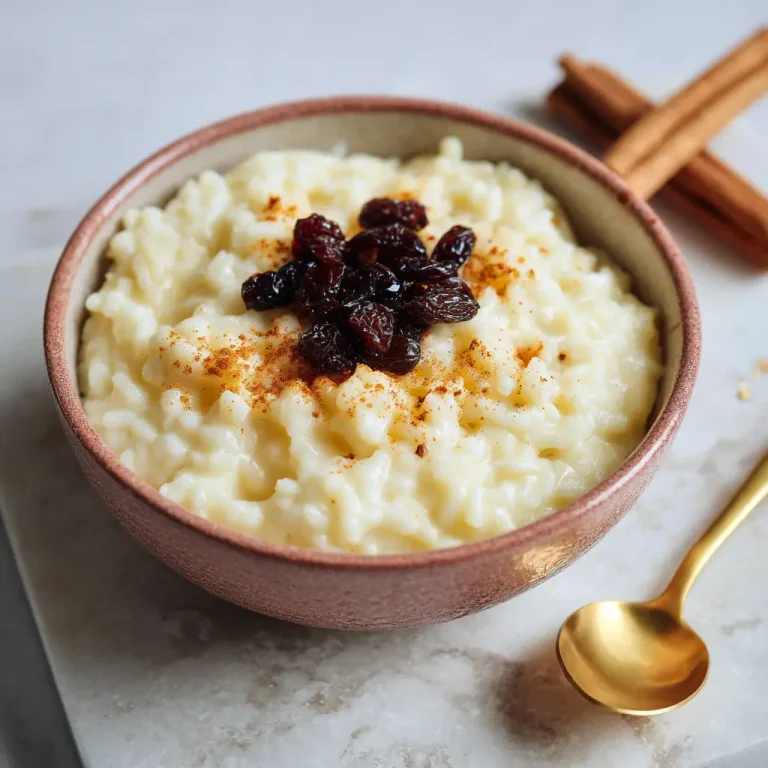 Rice Pudding with Cooked Rice: Easy, Creamy, and Delicious Homemade Dessert