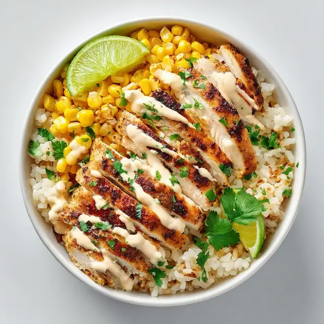 Street Corn Chicken Rice