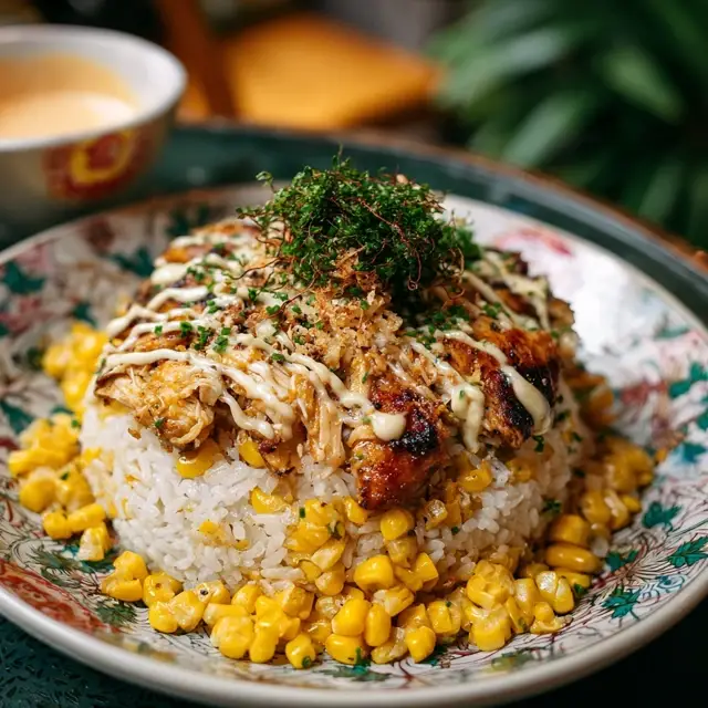 Street Corn Chicken Rice