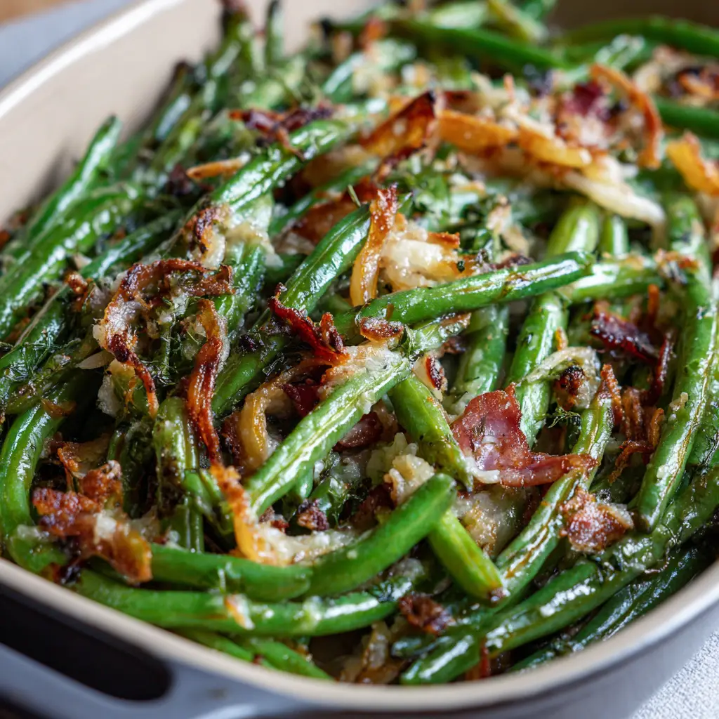 Baked Green Bean Oven