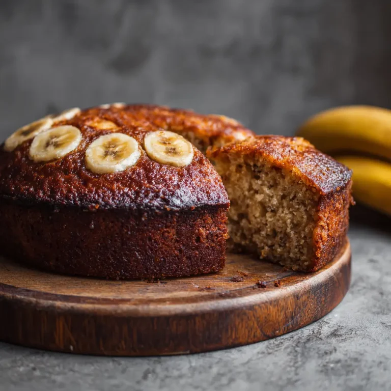 Banana Cake Recipe Soft Moist Homemade Delight
