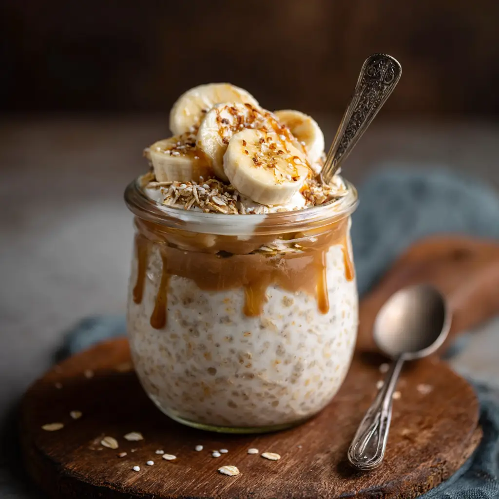 Banana Overnight Oats 