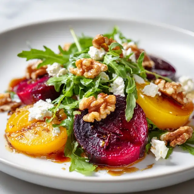 Beet Salad with Goat Cheese