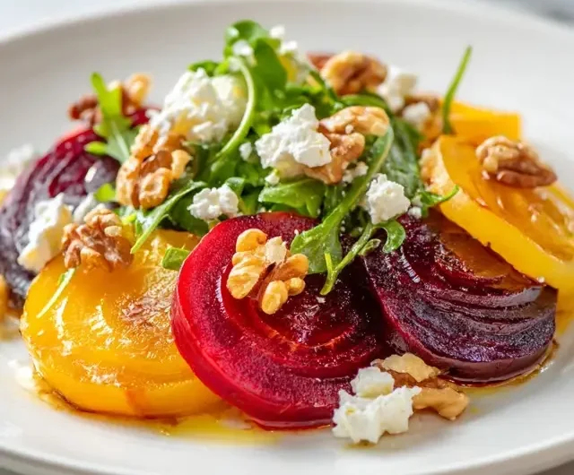 Beet Salad with Goat Cheese Recipe Fresh Healthy and Easy