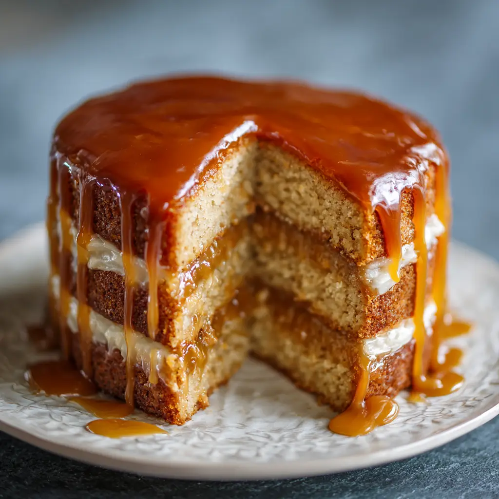 Caramel Cake Recipe