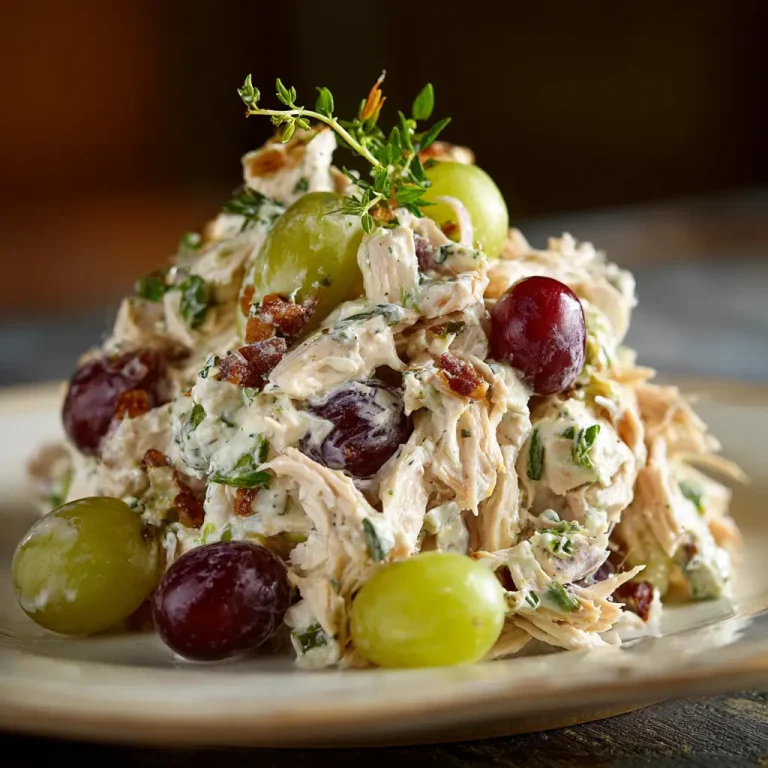 Chicken Salad Recipe with Grapes Easy Creamy and Healthy Homemade Dish