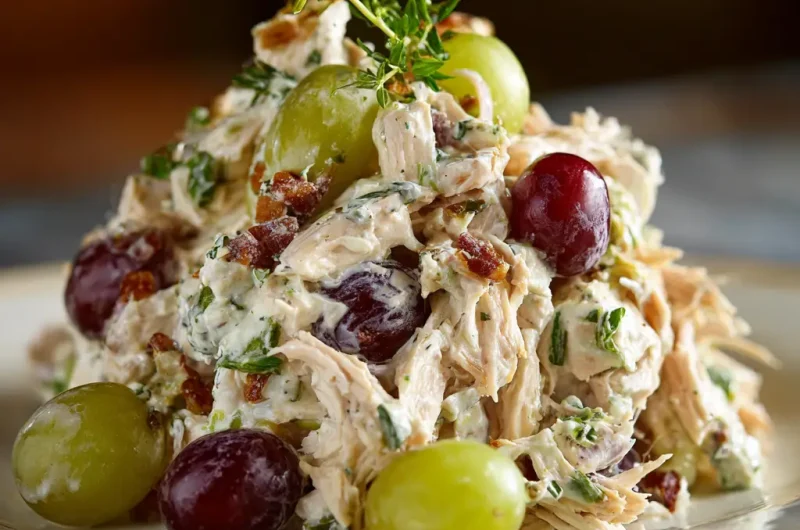 Chicken Salad Recipe with Grapes Easy Creamy and Healthy Homemade Dish