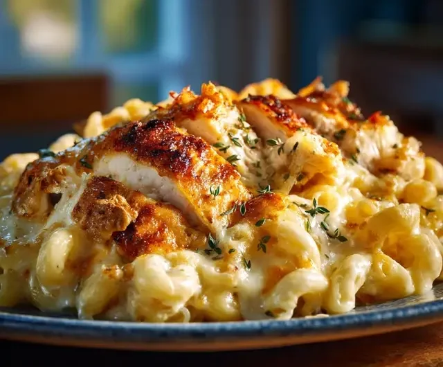 Chicken and Mac and Cheese Recipe: Creamy, Cheesy, and Hearty