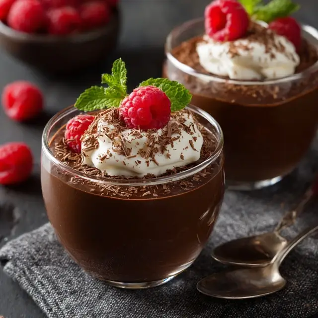 Creamy Chocolate Pudding Dessert Recipe