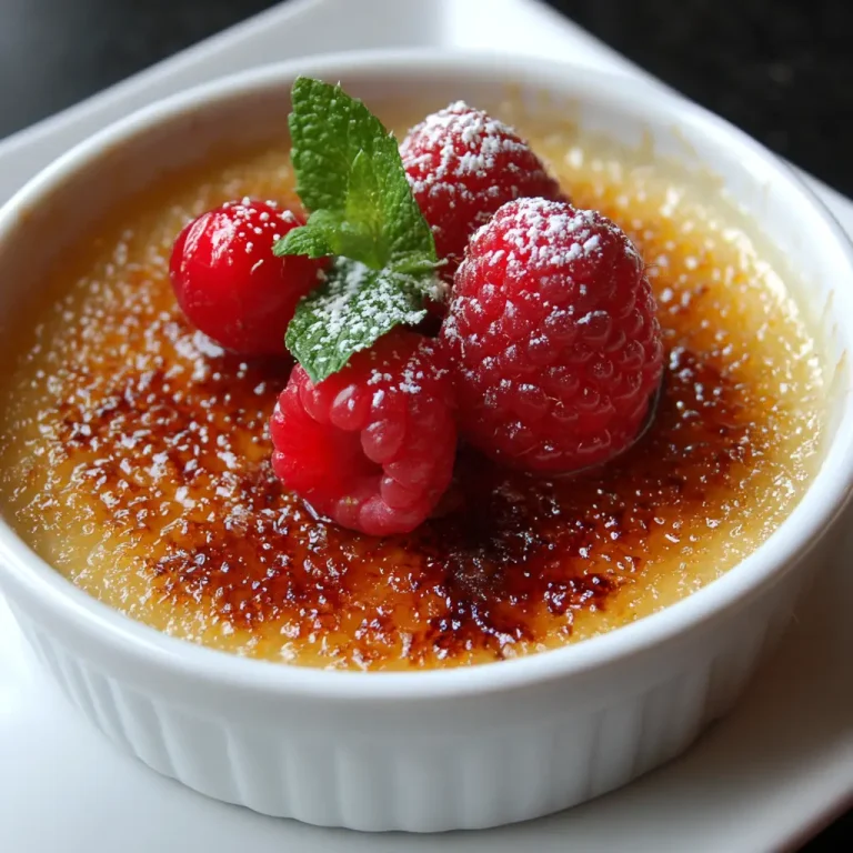 Creme brulee recipe easy classic dessert guide for creamy custard lovers