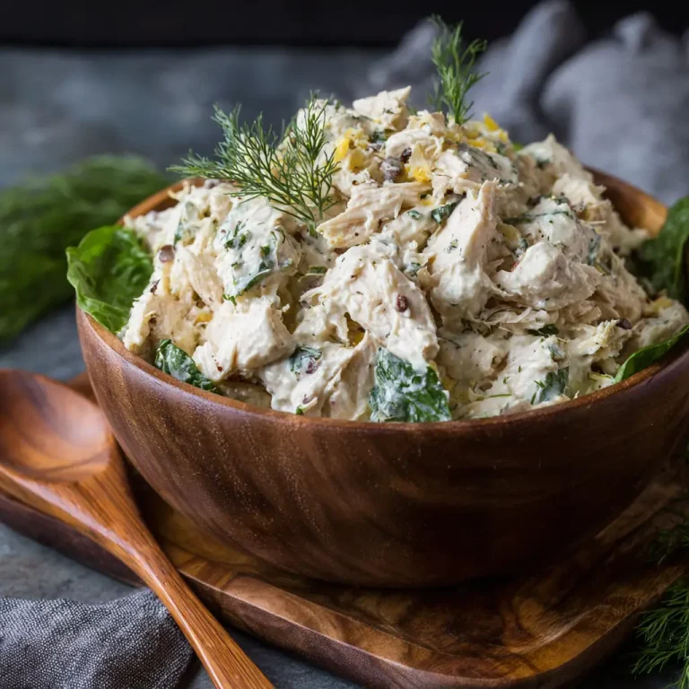Dill Chicken Salad Easy Creamy and Healthy Homemade Recipe
