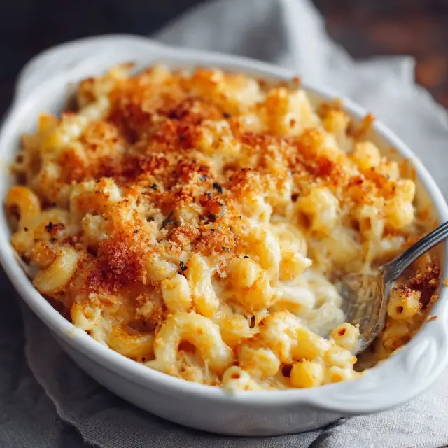 Easy Baked Mac and Cheese