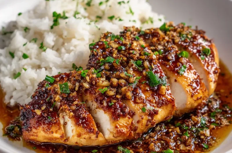 Honey Garlic Chicken Breast Easy Juicy Recipe for Dinner