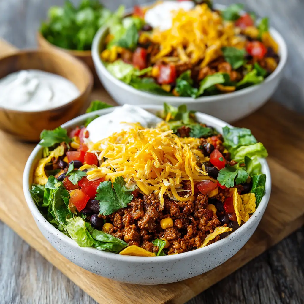 Taco Bowls Healthy