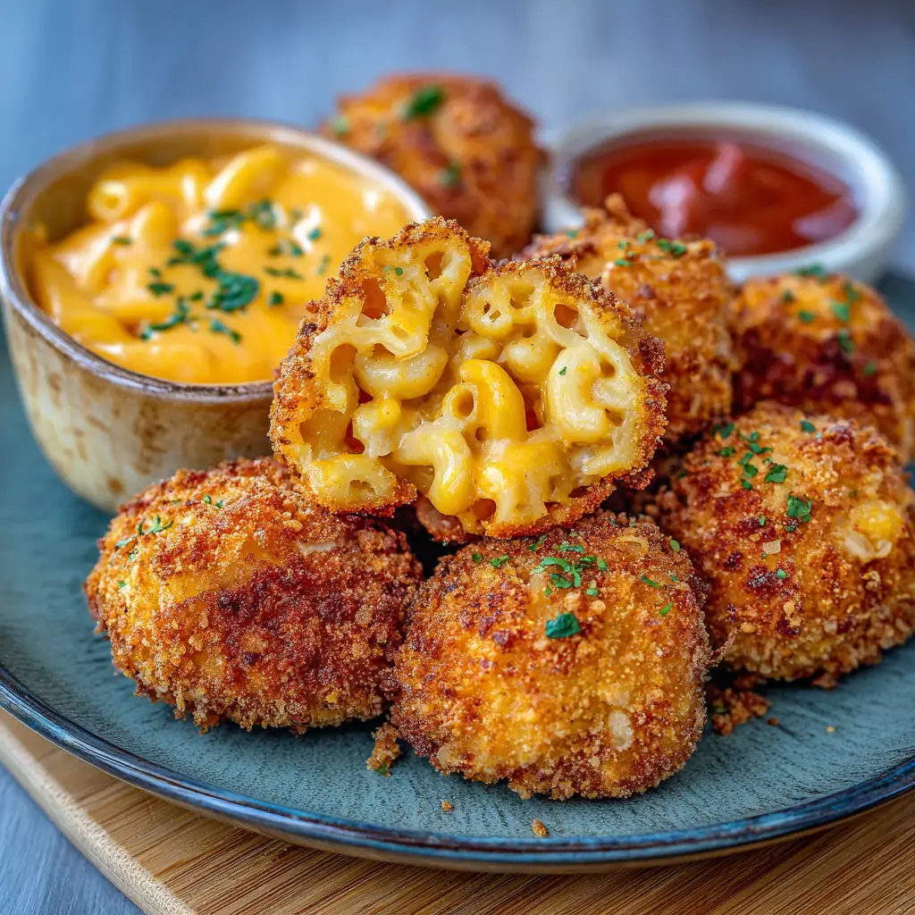 Mac and cheese bites
