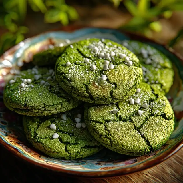 Matcha Cookies