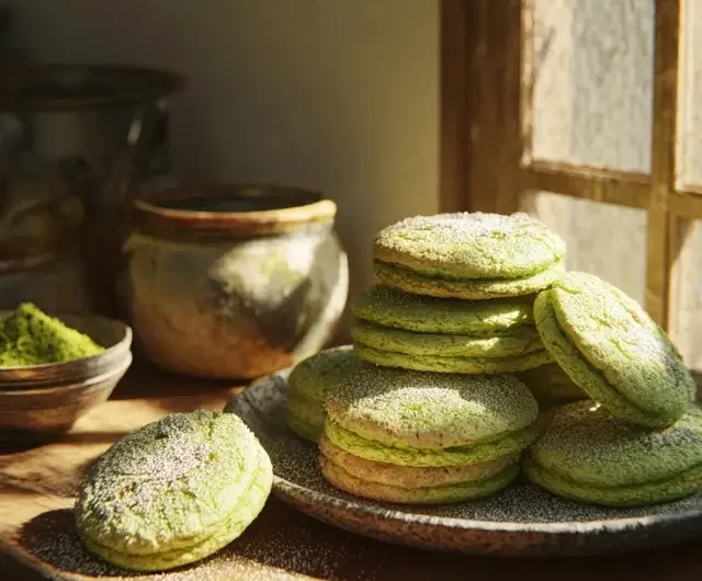 Soft and Chewy Matcha Cookies Recipe