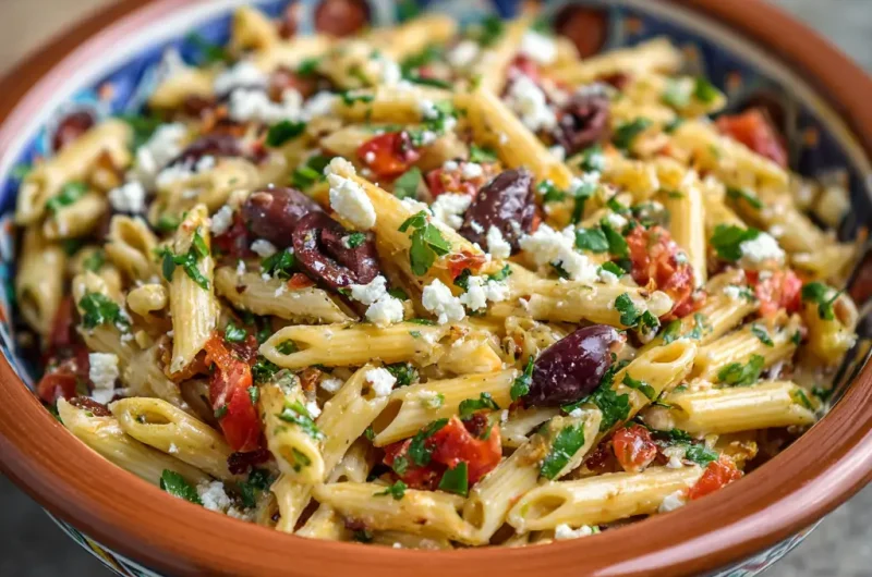 Mediterranean Pasta Salad Recipe | Easy, Healthy, and Flavorful