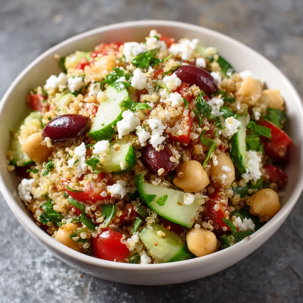 Mediterranean Quinoa Salad