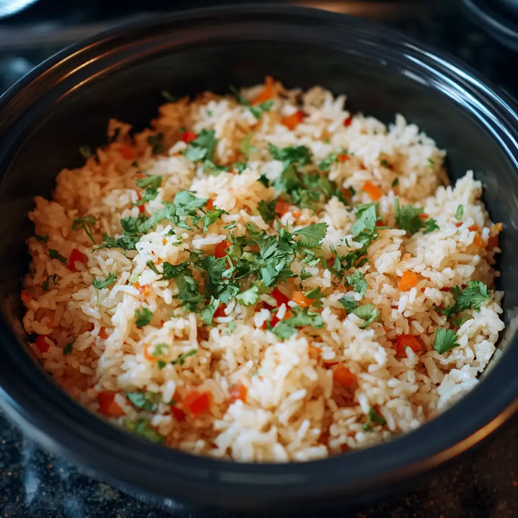 Mexican Rice in Rice Cooker