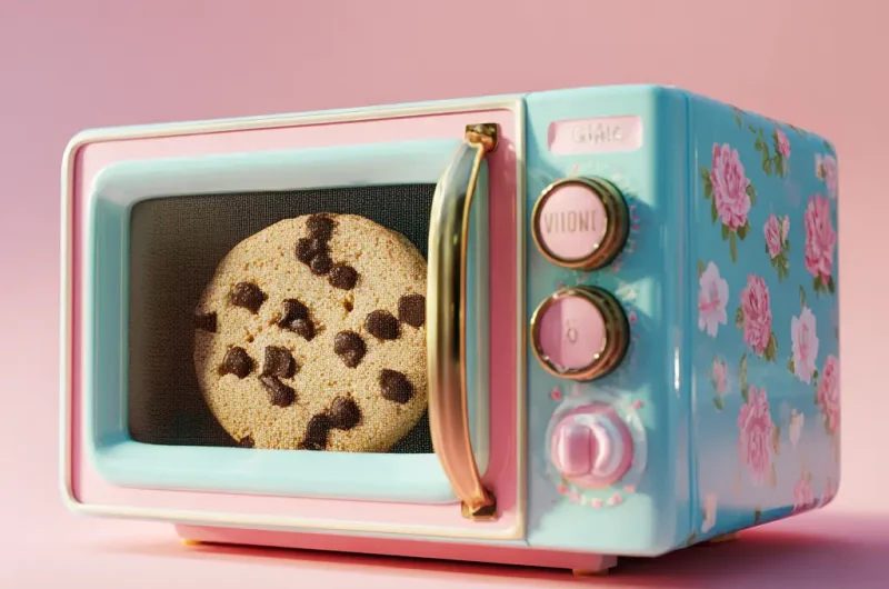 Microwave cookie easy single serve treat ready in minutes