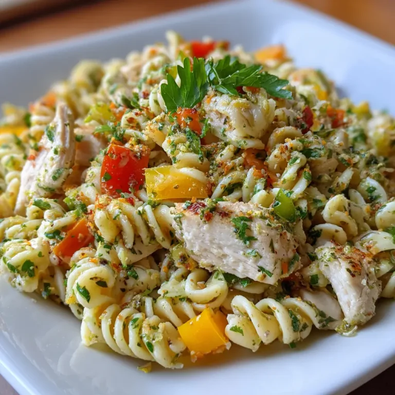 Pasta Salad with Chicken Recipe | Easy, Healthy, and Delicious