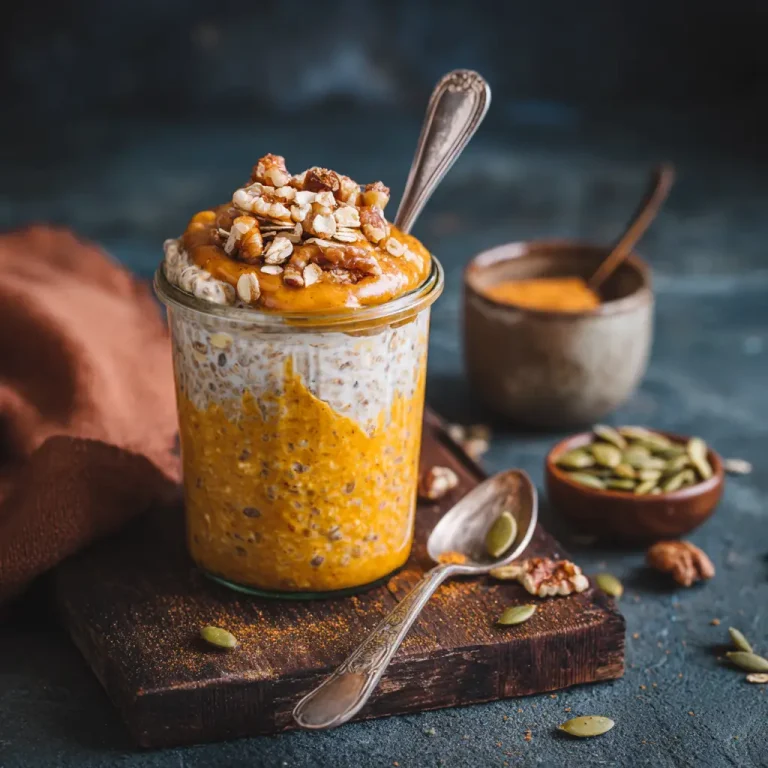 Pumpkin Overnight Oats Recipe | Healthy and Easy Breakfast Idea