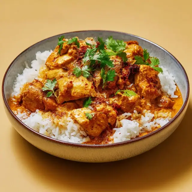 Rice Butter Chicken
