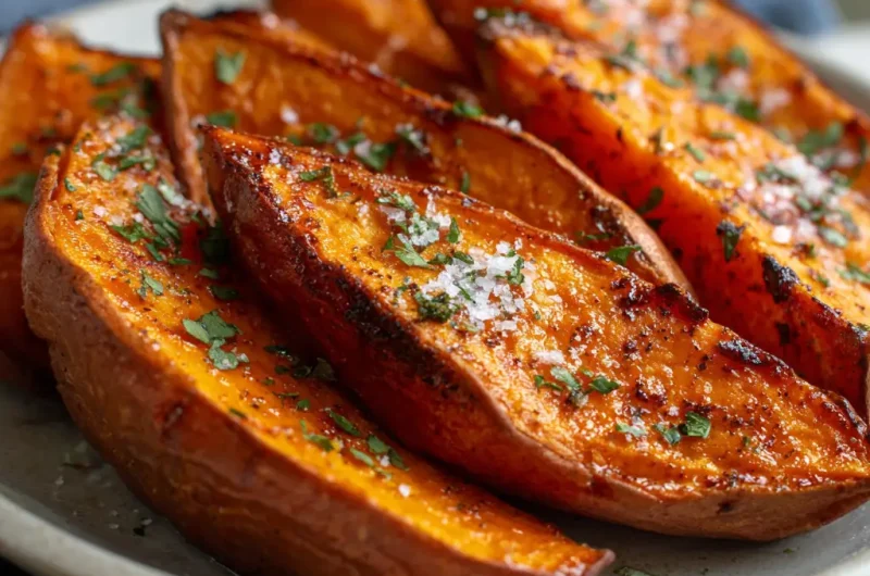 Roasted Sweet Potatoes Air Fryer Recipe for Crispy Healthy Flavor