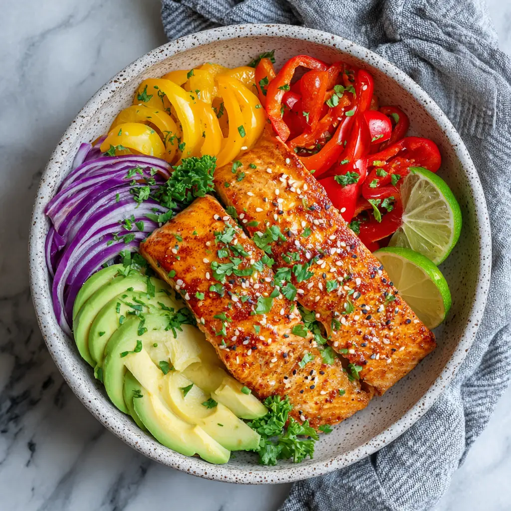 Salmon bowl recipe