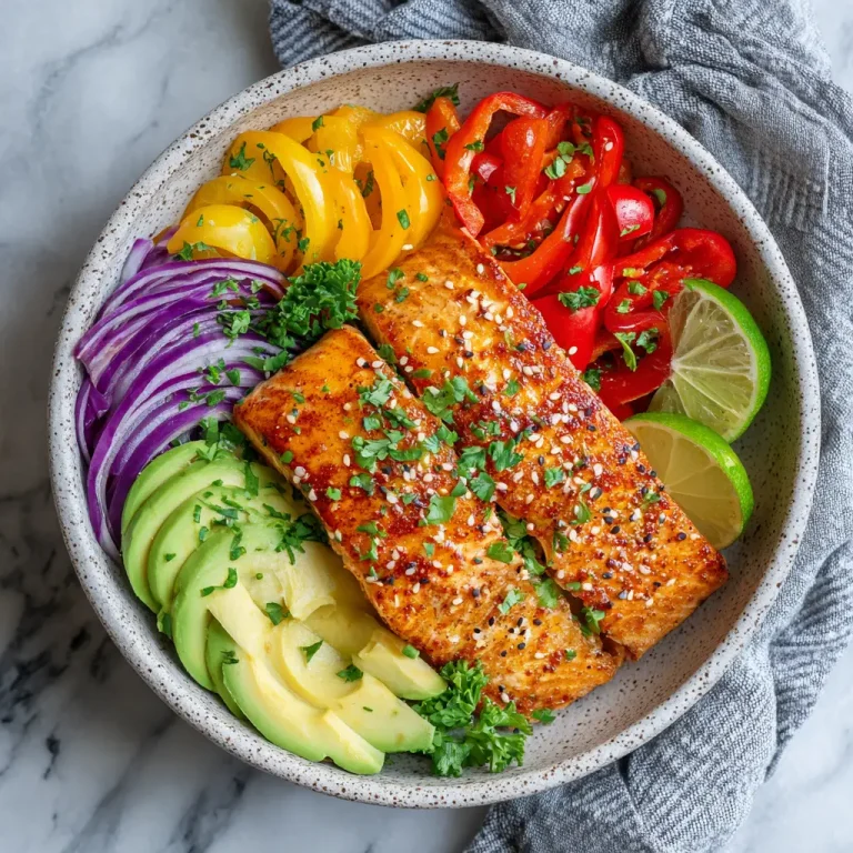 Salmon bowl recipe for a flavorful and easy homemade meal