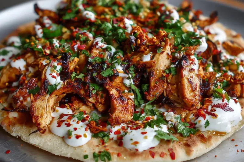 Spicy Chicken Shawarma Recipe | Easy Homemade Middle Eastern Shawarma