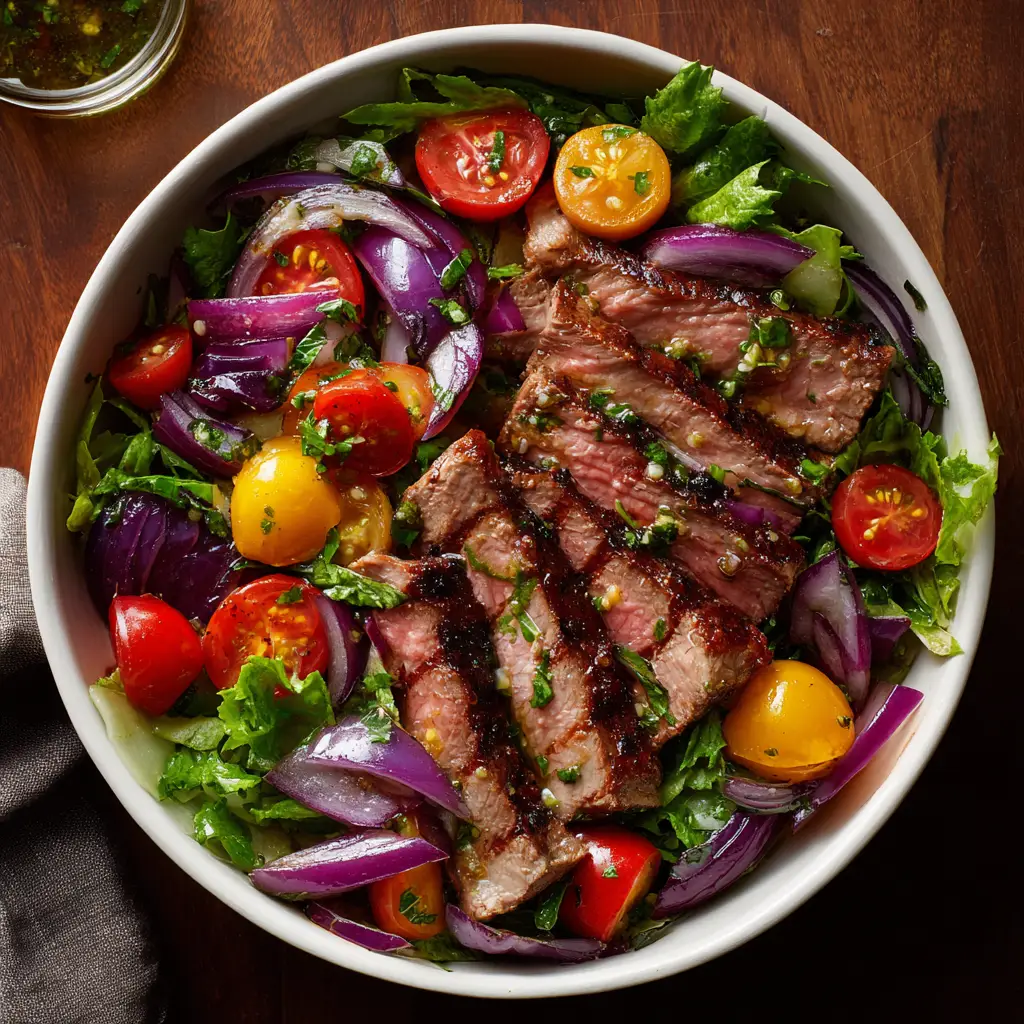 Steak salad recipes for dinner