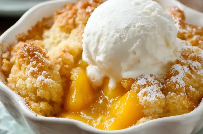 Peach Cobbler Recipe: Easy Homemade Dessert with Fresh Peaches
