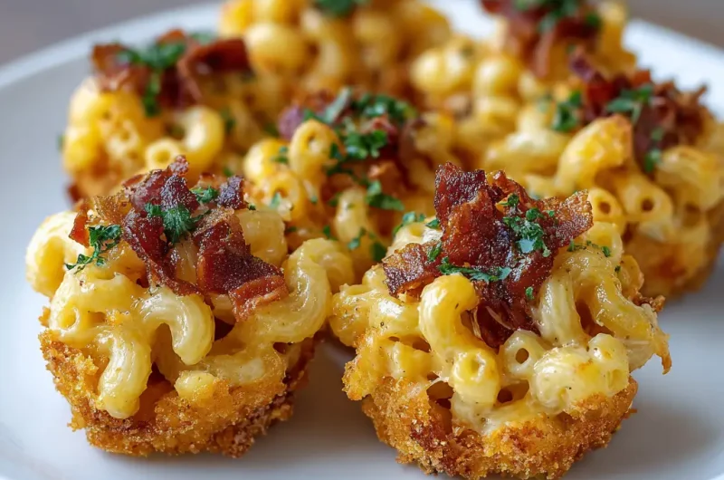 Mac and cheese bites crispy cheesy snack idea for quick entertaining