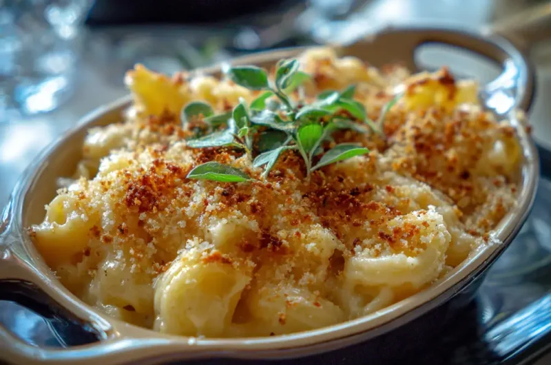 Smoked gouda mac and cheese creamy comfort recipe for rich flavor lovers